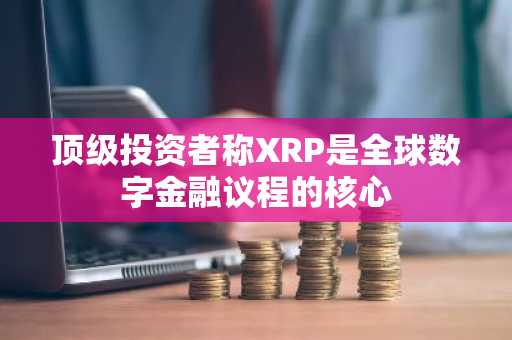顶级投资者称XRP是全球数字金融议程的核心