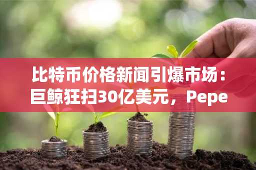 比特币价格新闻引爆市场：巨鲸狂扫30亿美元，Pepeto钱包蜂拥涌入