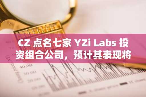 CZ 点名七家 YZi Labs 投资组合公司,预计其表现将超越大盘