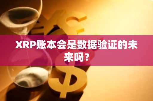XRP账本会是数据验证的未来吗？