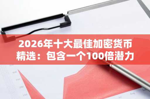 2026年十大最佳加密货币精选：包含一个100倍潜力的新模因币预售