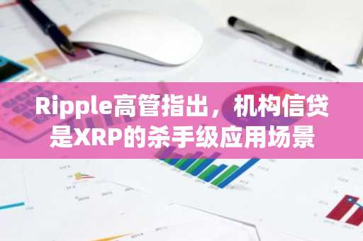 Ripple高管指出，机构信贷是XRP的杀手级应用场景