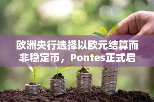 欧洲央行选择以欧元结算而非稳定币，Pontes正式启动