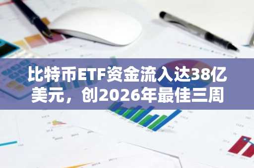 比特币ETF资金流入达38亿美元,创2026年最佳三周纪录