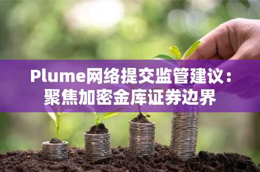 Plume网络提交监管建议：聚焦加密金库证券边界
