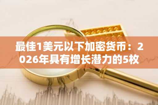 最佳1美元以下加密货币：2026年具有增长潜力的5枚代币