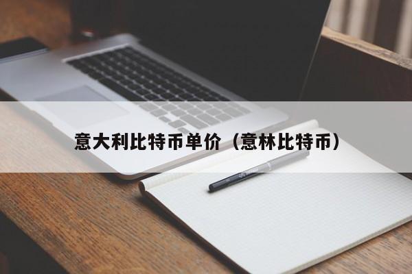 意大利比特币单价（意林比特币）