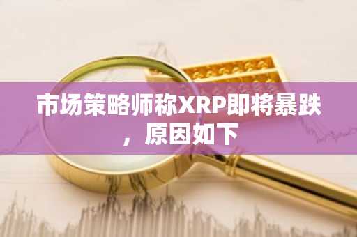市场策略师称XRP即将暴跌，原因如下