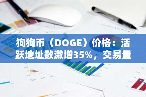 狗狗币（DOGE）价格：活跃地址数激增35%，交易量突破120万