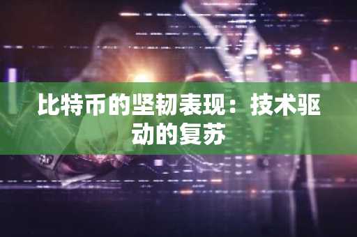 比特币的坚韧表现:技术驱动的复苏