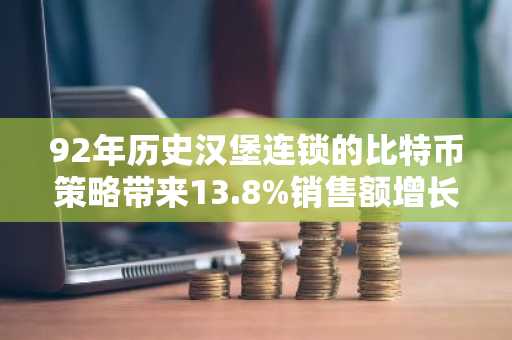 92年历史汉堡连锁的比特币策略带来13.8%销售额增长
