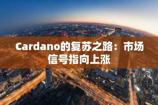 Cardano的复苏之路：市场信号指向上涨