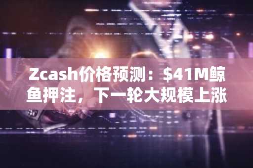 Zcash价格预测：$41M鲸鱼押注，下一轮大规模上涨？