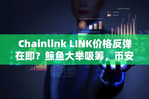 Chainlink LINK价格反弹在即？鲸鱼大举吸筹，币安注册用户可把握机会