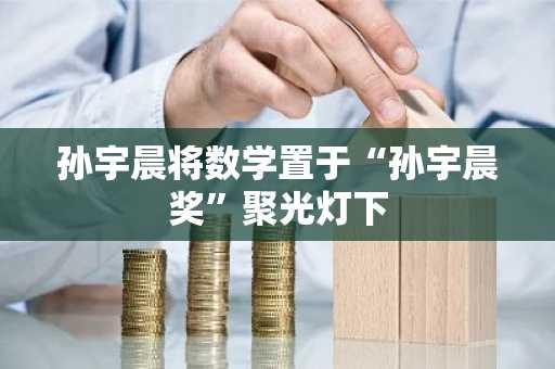 孙宇晨将数学置于“孙宇晨奖”聚光灯下