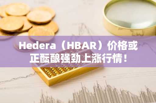 Hedera(HBAR)价格或正酝酿强劲上涨行情!
