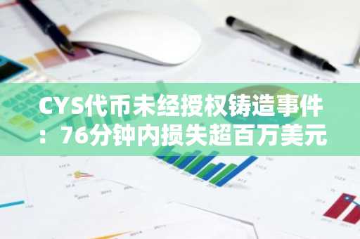 CYS代币未经授权铸造事件：76分钟内损失超百万美元