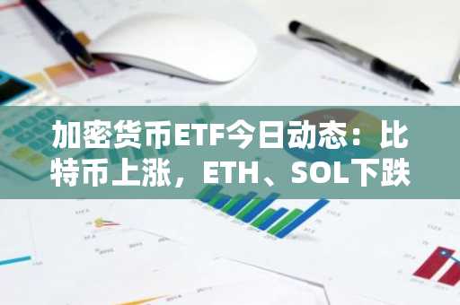加密货币ETF今日动态：比特币上涨，ETH、SOL下跌，XRP表现平静