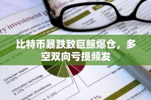 比特币暴跌致巨鲸爆仓，多空双向亏损频发