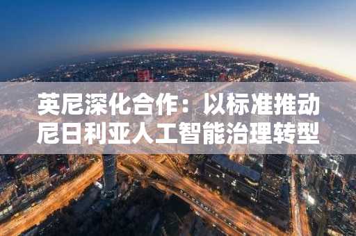 英尼深化合作：以标准推动尼日利亚人工智能治理转型