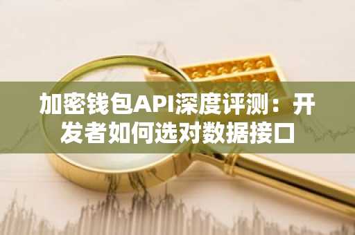 加密钱包API深度评测：开发者如何选对数据接口