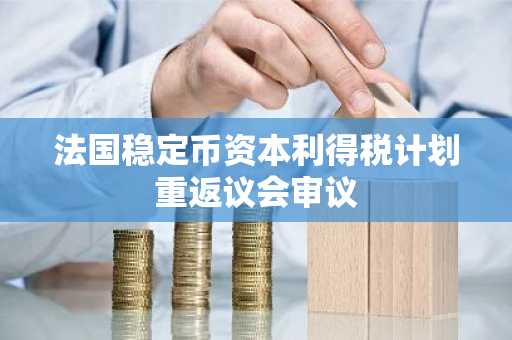 法国稳定币资本利得税计划重返议会审议
