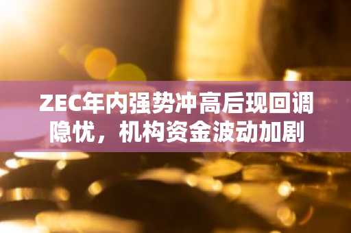 ZEC年内强势冲高后现回调隐忧，机构资金波动加剧
