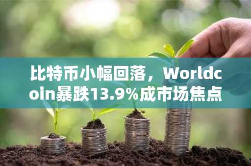 比特币小幅回落，Worldcoin暴跌13.9%成市场焦点