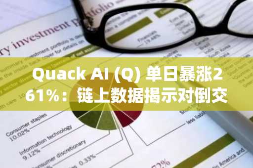 Quack AI (Q) 单日暴涨261%：链上数据揭示对倒交易与高风险信号