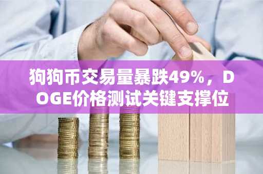 狗狗币交易量暴跌49%，DOGE价格测试关键支撑位