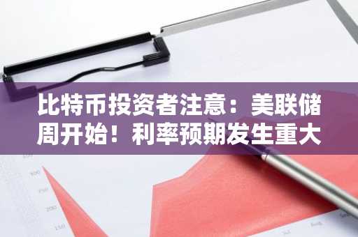 比特币投资者注意：美联储周开始！利率预期发生重大变化！