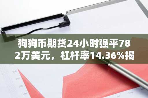 狗狗币期货24小时强平782万美元，杠杆率14.36%揭示市场真实风险