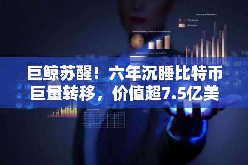 巨鲸苏醒！六年沉睡比特币巨量转移，价值超7.5亿美元