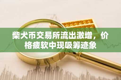柴犬币交易所流出激增，价格疲软中现吸筹迹象