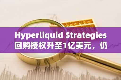 Hyperliquid Strategies回购授权升至1亿美元，仍待实际执行