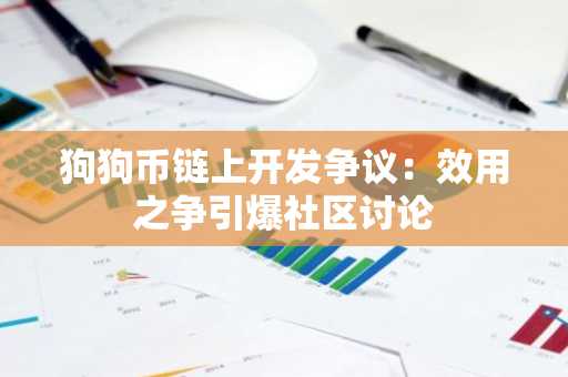 狗狗币链上开发争议：效用之争引爆社区讨论