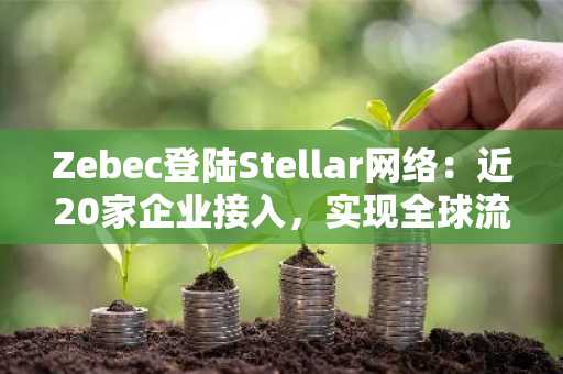 Zebec登陆Stellar网络：近20家企业接入，实现全球流式薪资支付
