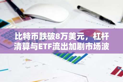 比特币跌破8万美元，杠杆清算与ETF流出加剧市场波动