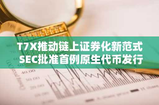 T7X推动链上证券化新范式 SEC批准首例原生代币发行