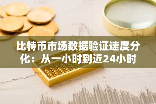 比特币市场数据验证速度分化：从一小时到近24小时