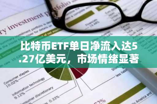 比特币ETF单日净流入达5.27亿美元，市场情绪显著回暖