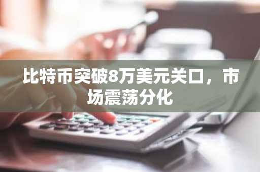 比特币突破8万美元关口，市场震荡分化