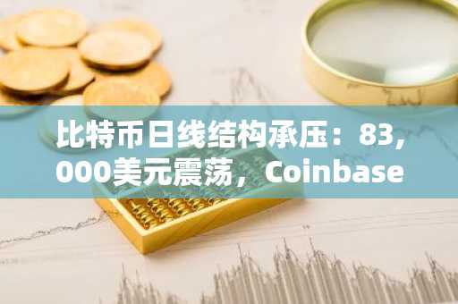 比特币日线结构承压：83,000美元震荡，Coinbase溢价转负