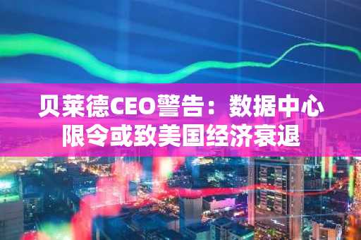 贝莱德CEO警告：数据中心限令或致美国经济衰退