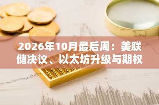 2026年10月最后周：美联储决议、以太坊升级与期权到期三重影响