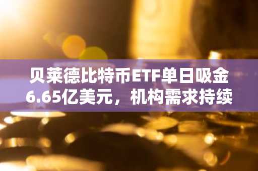 贝莱德比特币ETF单日吸金6.65亿美元，机构需求持续彰显韧性