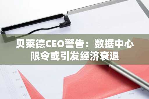 贝莱德CEO警告：数据中心限令或引发经济衰退