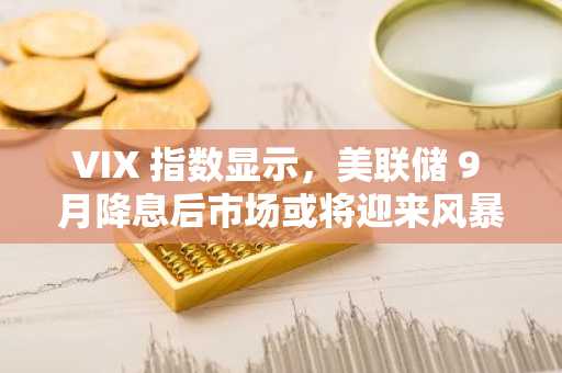 VIX 指数显示，美联储 9 月降息后市场或将迎来风暴