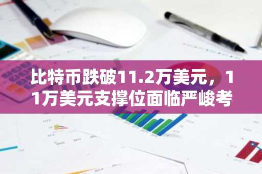 比特币跌破11.2万美元,11万美元支撑位面临严峻考验