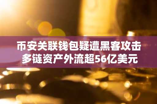 币安关联钱包疑遭黑客攻击 多链资产外流超56亿美元